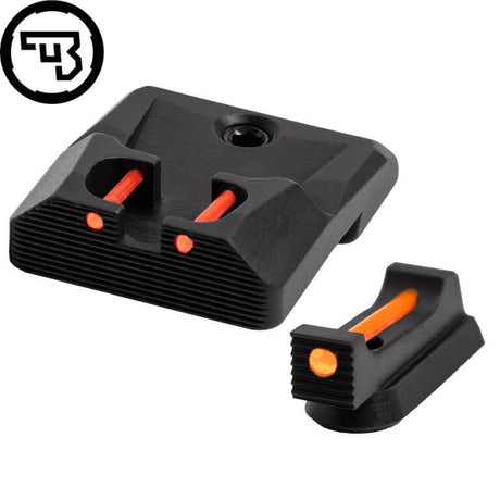 CZ P-10 fixed sight set with fiber optics | type B