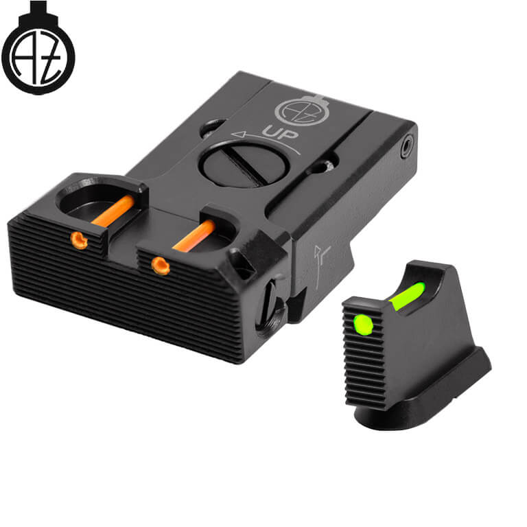 CZ 75B, CZ P-01, CZ 75 SP-01 adjustable sight set with fiber optics | type B