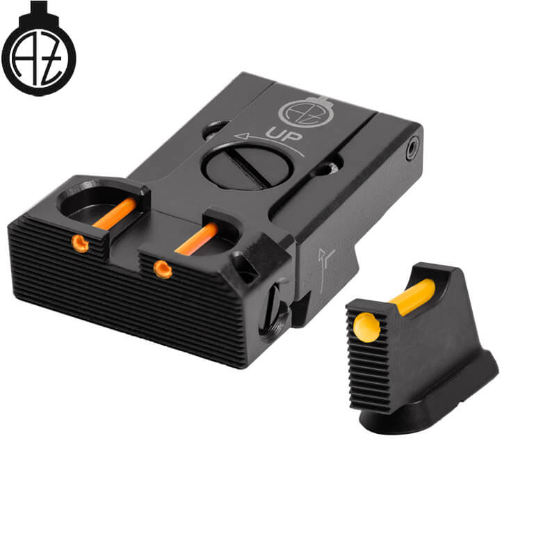 CZ 75B, CZ P-01, CZ 75 SP-01 adjustable sight set with fiber optics | type B
