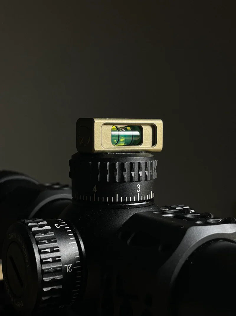 Bubble level for rifle scope | magnetic