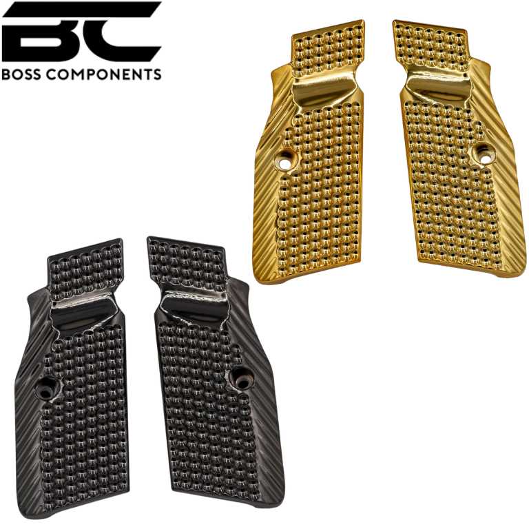 CZ 75B & SP-01, CZ TS 2, CZ Shadow 2 brass grips | Palm Swell