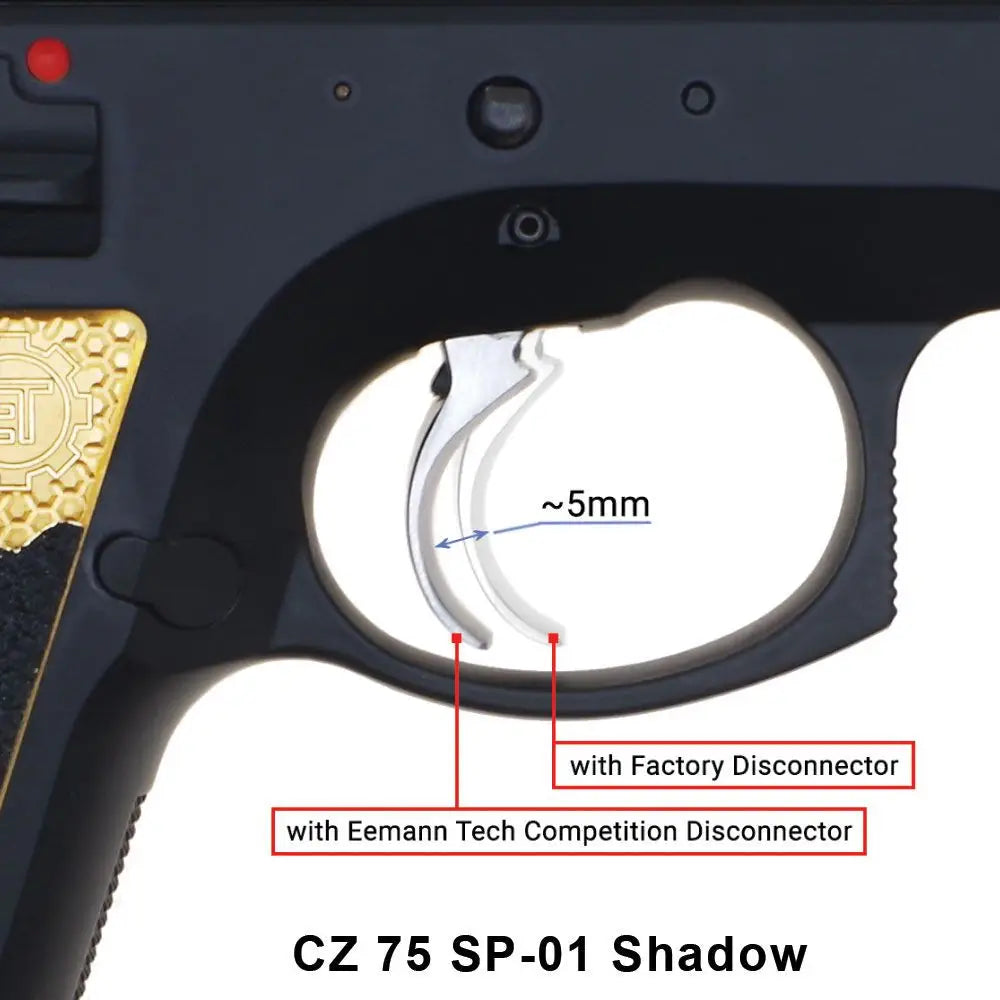 CZ Shadow 2, CZ 75 SP-01 Shadow Competition disconnector