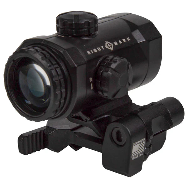 Sightmark XTM-3 3xMagnifier with LQD flip to side mount