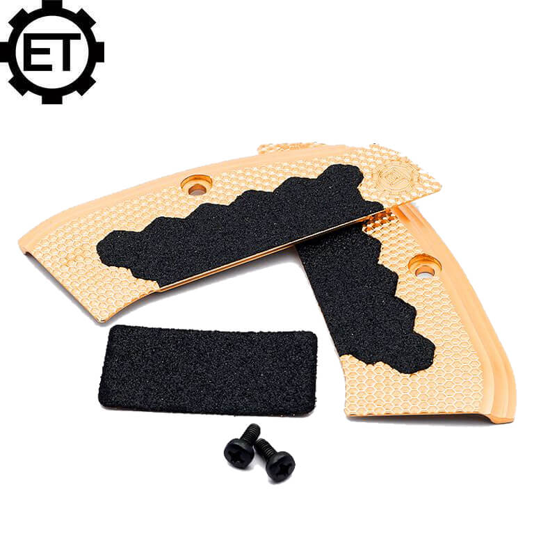 CZ 75B & SP-01, CZ TS 2, CZ Shadow 2 brass ET grips