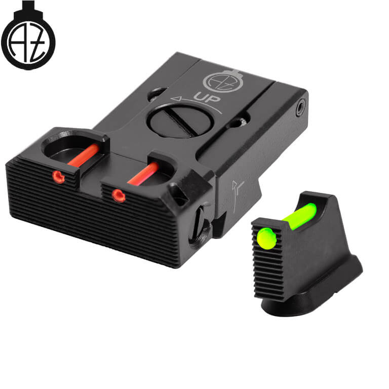 CZ 75B, CZ P-01, CZ 75 SP-01 adjustable sight set with fiber optics | type B