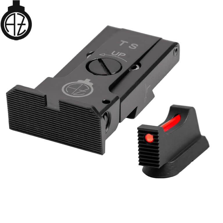 CZ TS 2, CZ TS adjustable sight set with fiber optics | type A