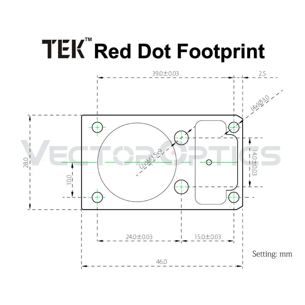 Vector Optics Frenzy 1x17x24 red dot Vector Optics