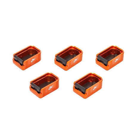 CZ Shadow 2, CZ 75 & SP-01 alu base pads TS - set of 5 pcs | +2 rounds