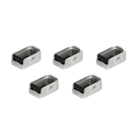 CZ Shadow 2, CZ 75 & SP-01 alu base pads TS - set of 5 pcs | +2 rounds