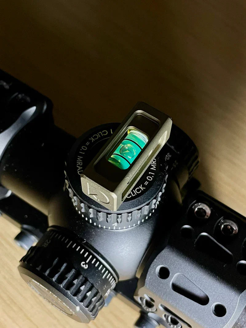 Bubble level for rifle scope | magnetic