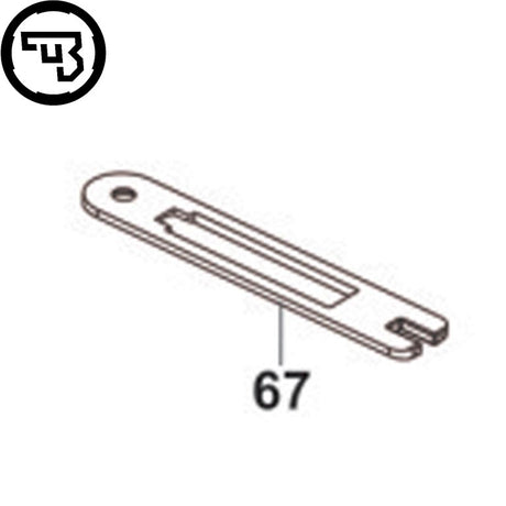 CZ 457 frame for magazine | part #67