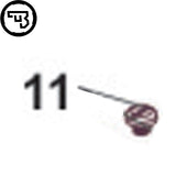 CZ 457 rear sight base screw | part #11