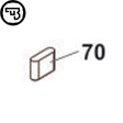 CZ 457 stock insert | part #70
