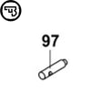 CZ Bren 2 pin of fire mode selector latch | part #97