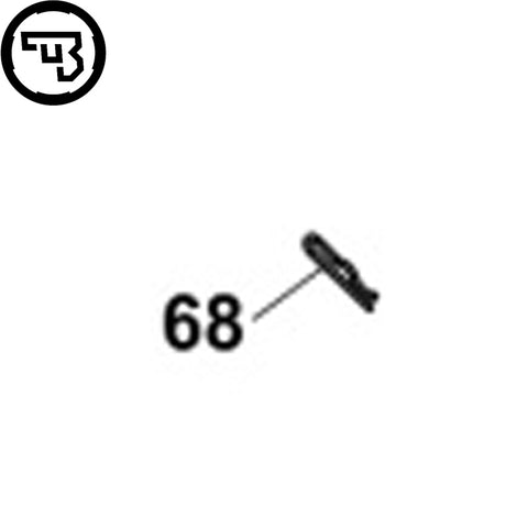 CZ Bren 2 spring of disassembly pin | part #68