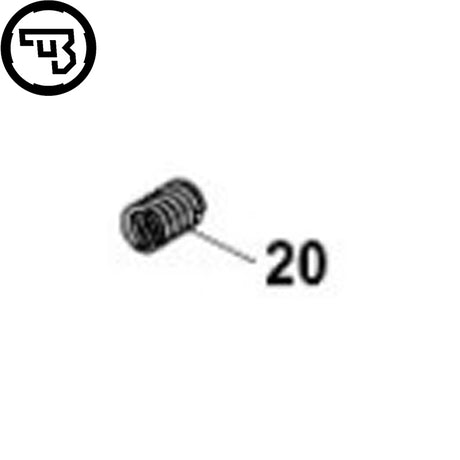 CZ P-10, CZ P-07 & P-09 extractor spring | part #20