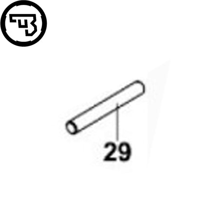 CZ P-10 trigger bar spring pin | part #29
