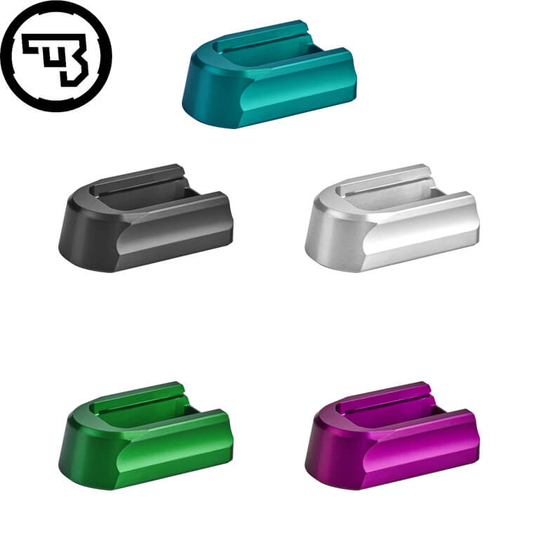 CZ Shadow 2, CZ 75B, CZ P-01, CZ 75 SP-01 alu CZ base pad | +2rnd