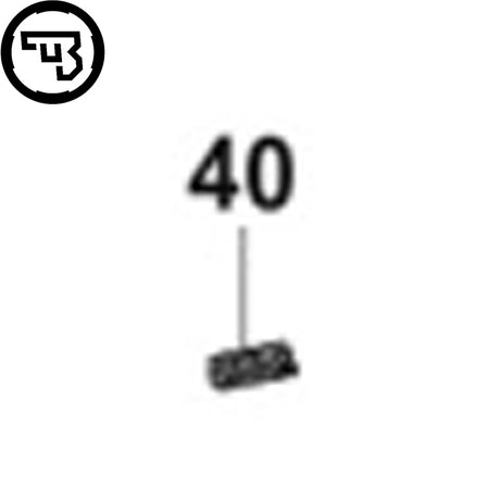 CZ Scorpion Evo magazine catch spring | part #40