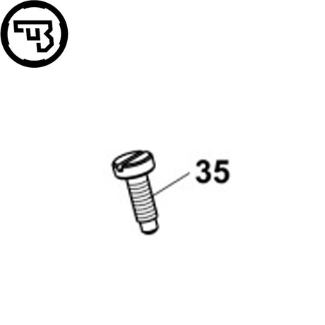 CZ Shadow 2, CZ 75B, CZ 75 SP-01 Shadow magazine catch spring screw | part #35