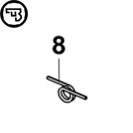 CZ TS 2 trigger spring | part #8