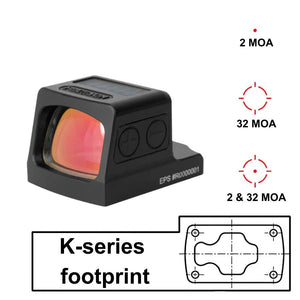 Red dots with Holosun K-Series footprint