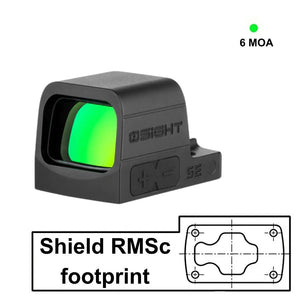Red dots with Shield RMSc footprint