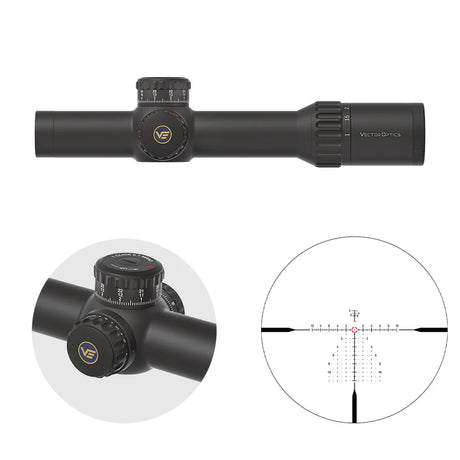 Vector Optics Continental x10 1-10x28 ED RAR-C riflescope