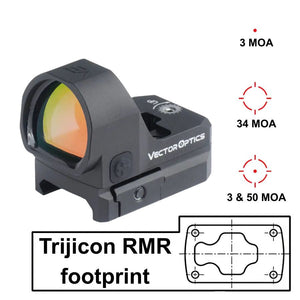 Red dots with Trijicon RMR footprint