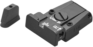 CZ P-07 CZ P-09 adjustable sights | grooved