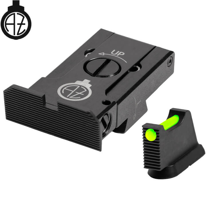 CZ 75B, CZ P-01, CZ 75 SP-01 adjustable sight set with fiber optics | type A