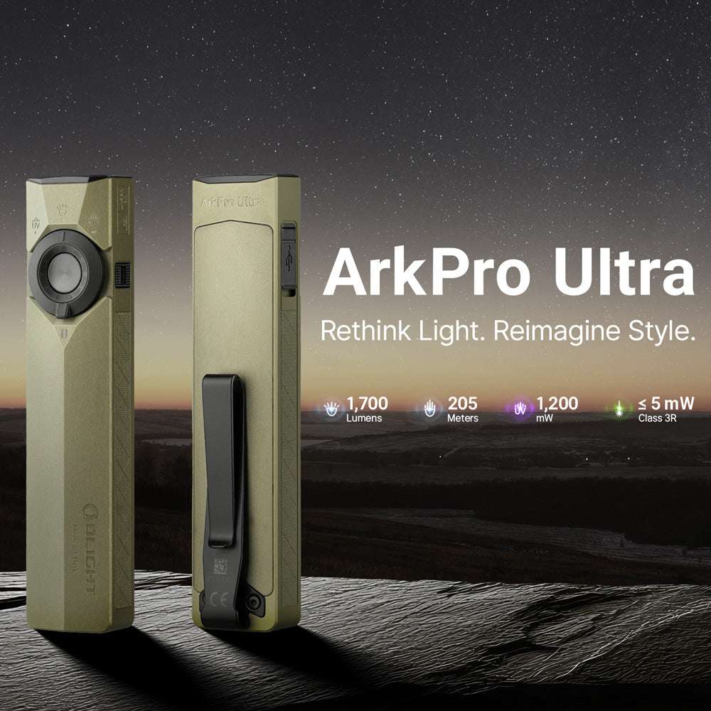 Olight ArkPro Ultra | flat 4-in-1 EDC flashlight | 1.700 lm