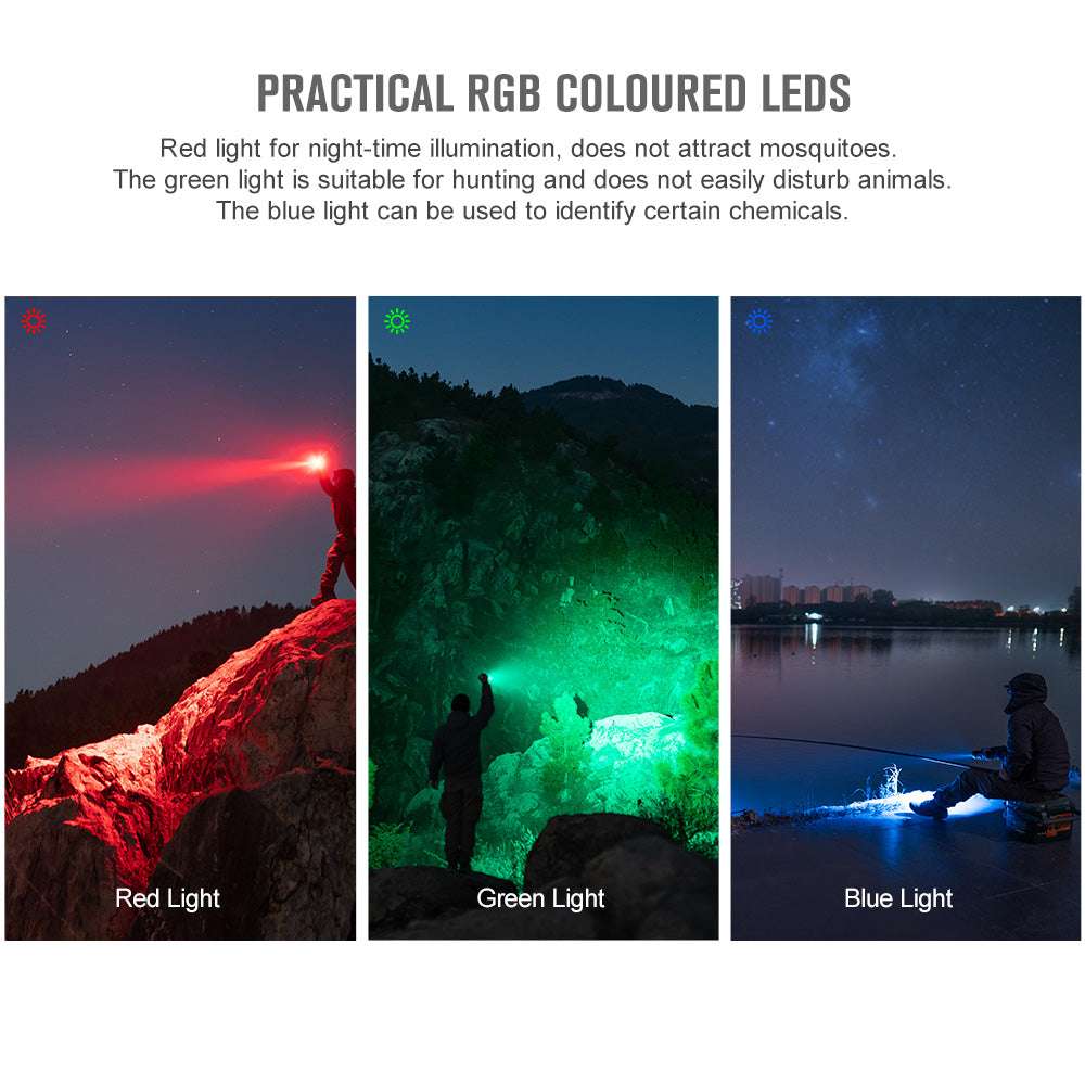 Olight Marauder Mini | multi-color rechargeable flashlight | 7.000 lm