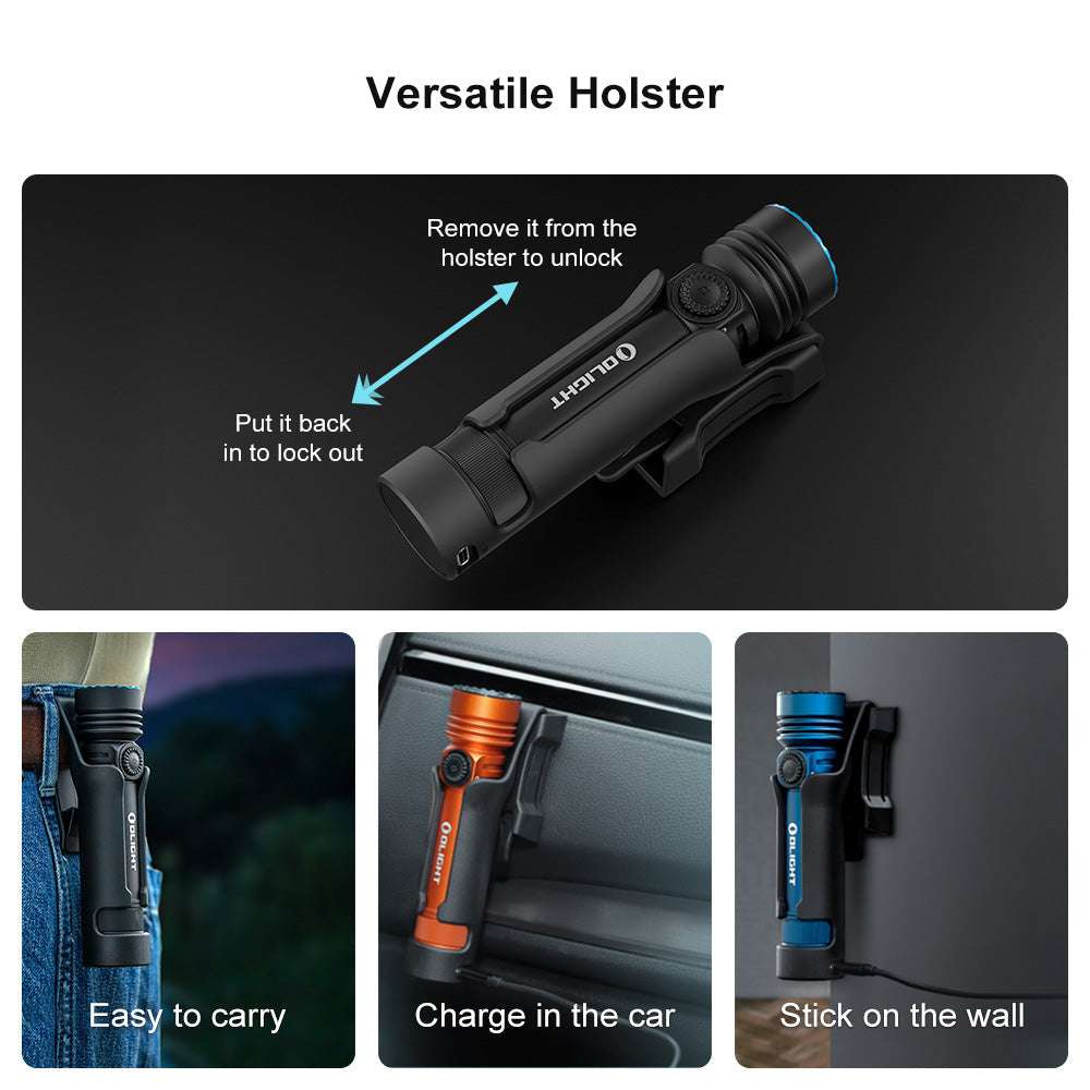 Olight Seeker 4 Pro | high-power flashlight | 4.600 lm