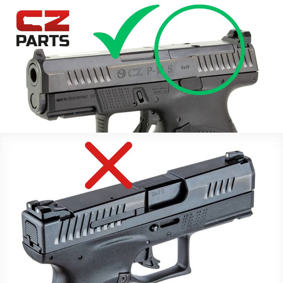 CZ P-10 OR plate | Holosun K-series footprint